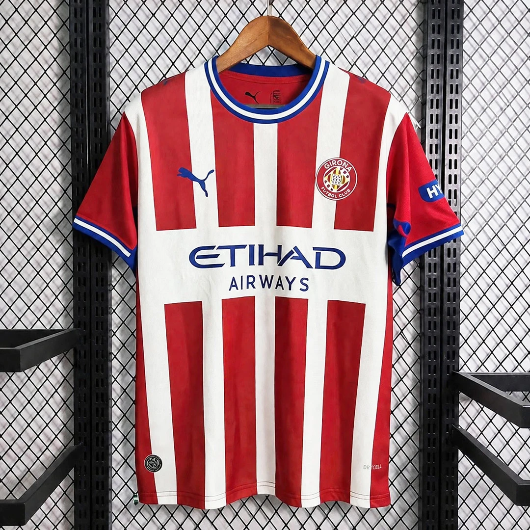 26/27 Girona Home Soccer Jersey