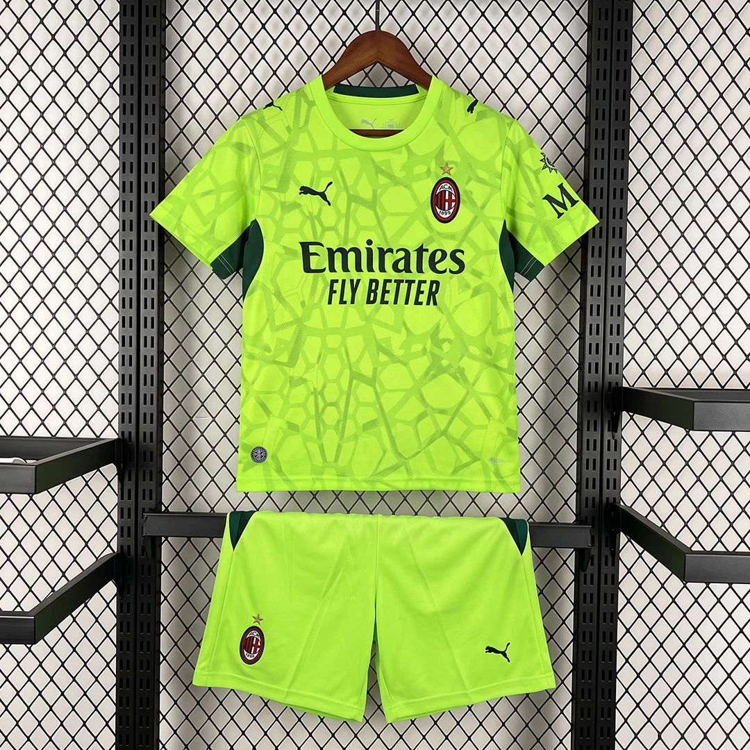 26/27 AC Milan Goalkeeper Third Kids Soccer Jersey