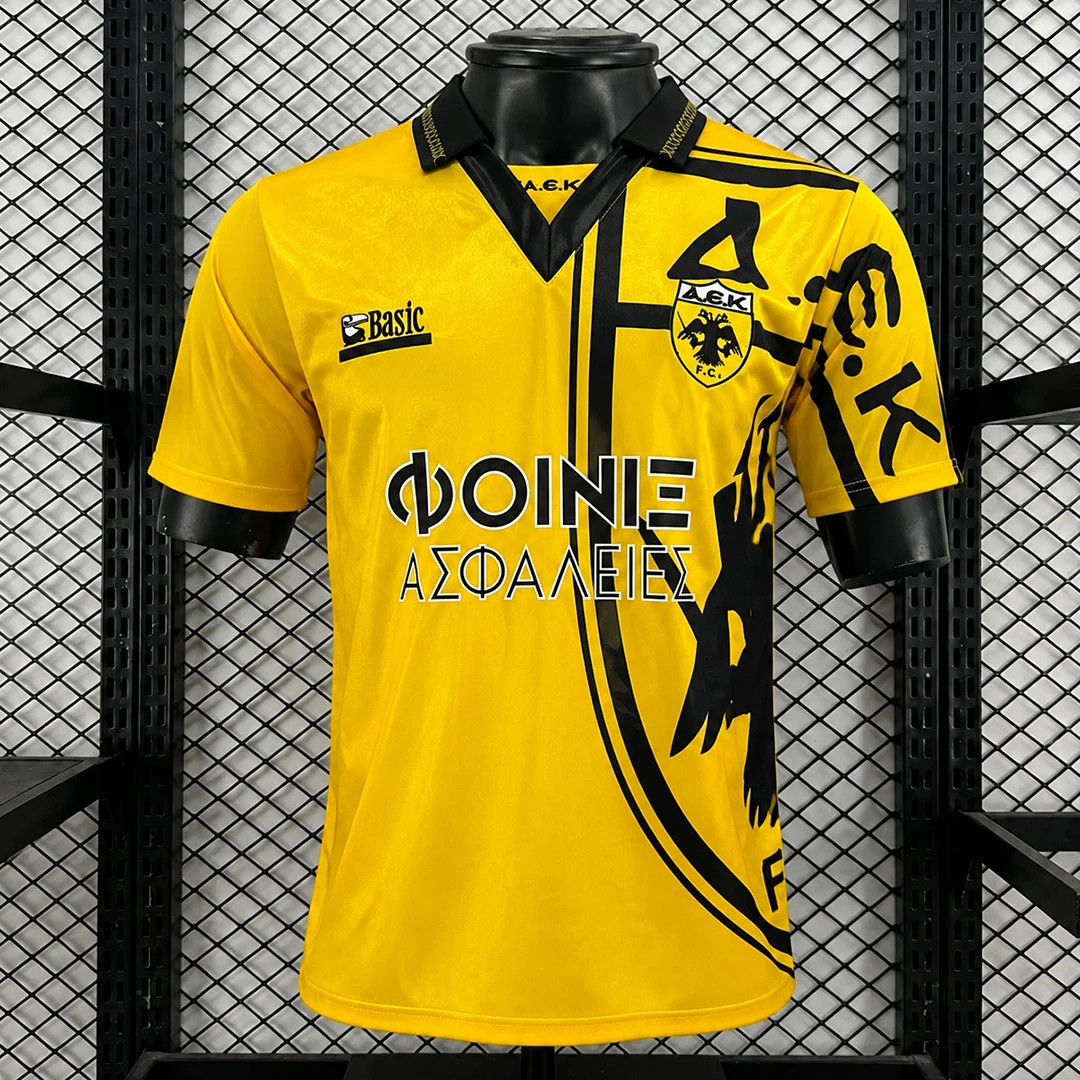 94/95 AEK Athens Home Retro Soccer Jersey
