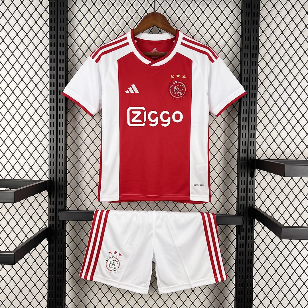 26/27 Ajax Home Kids Soccer Jersey