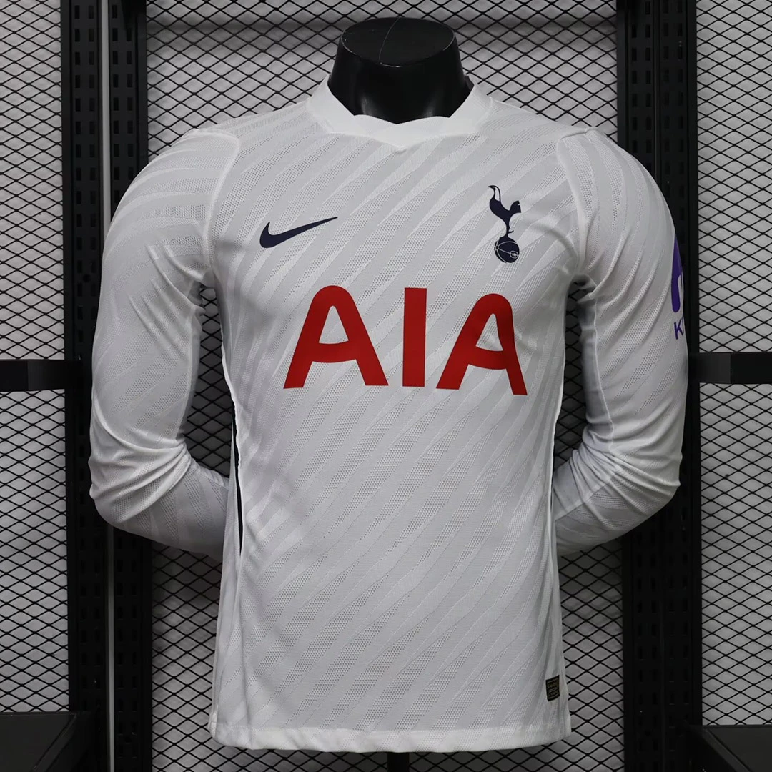26/27 Tottenham Hotspur Home Long Sleeve Player Version Soccer Jersey