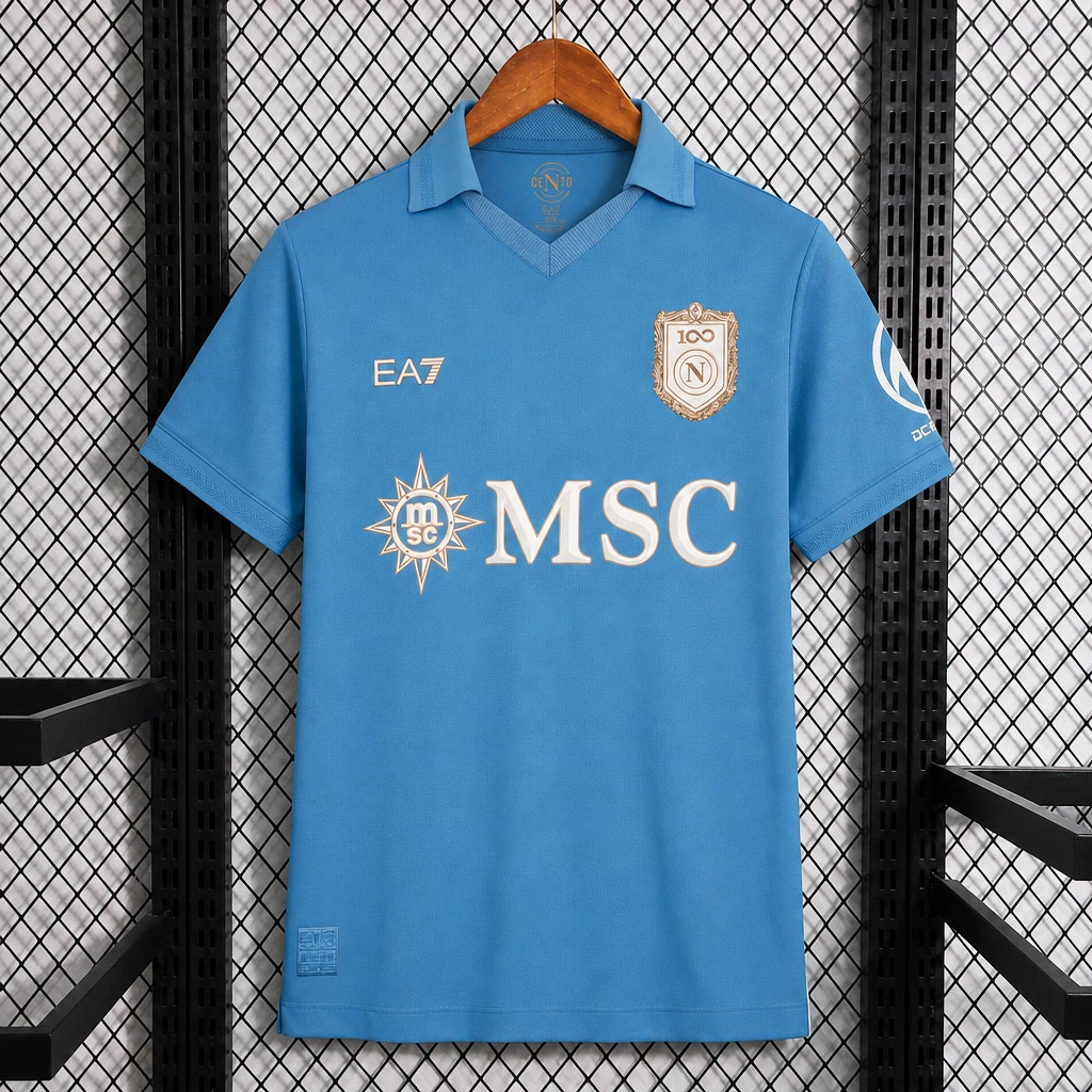26/27 Napoli Home Soccer Jersey