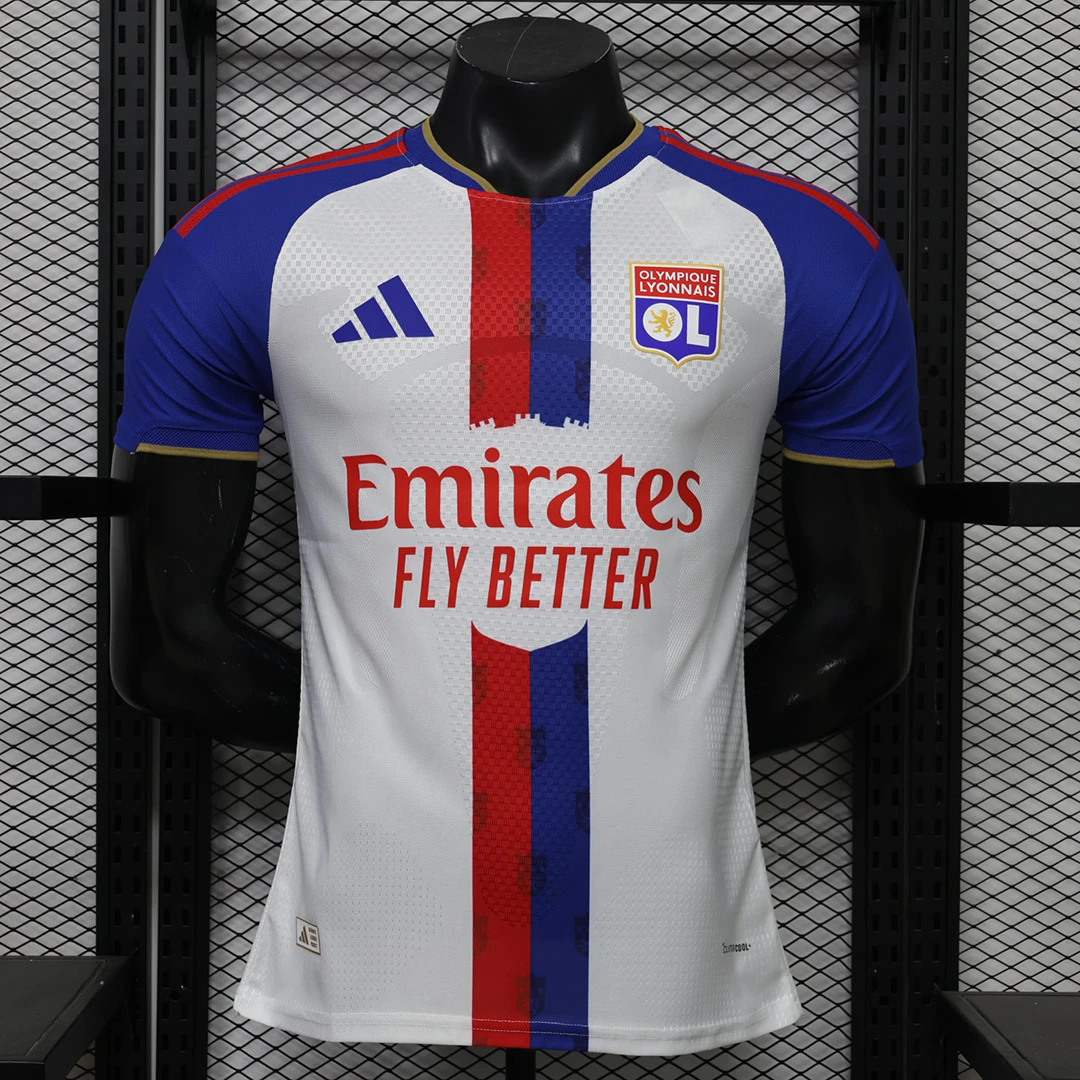 26/27 Lyon Home Player Version Soccer Jersey