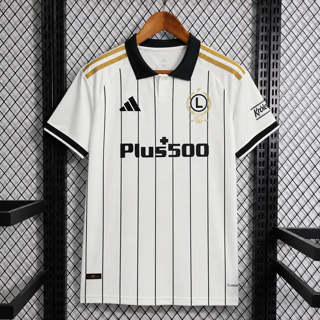 26/27 Legia Warsaw 110 Years Anniversary Home Soccer Jesrey
