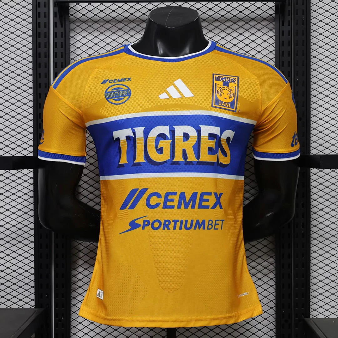 26/27 Tigres UANL Home Player Version Soccer Jersey