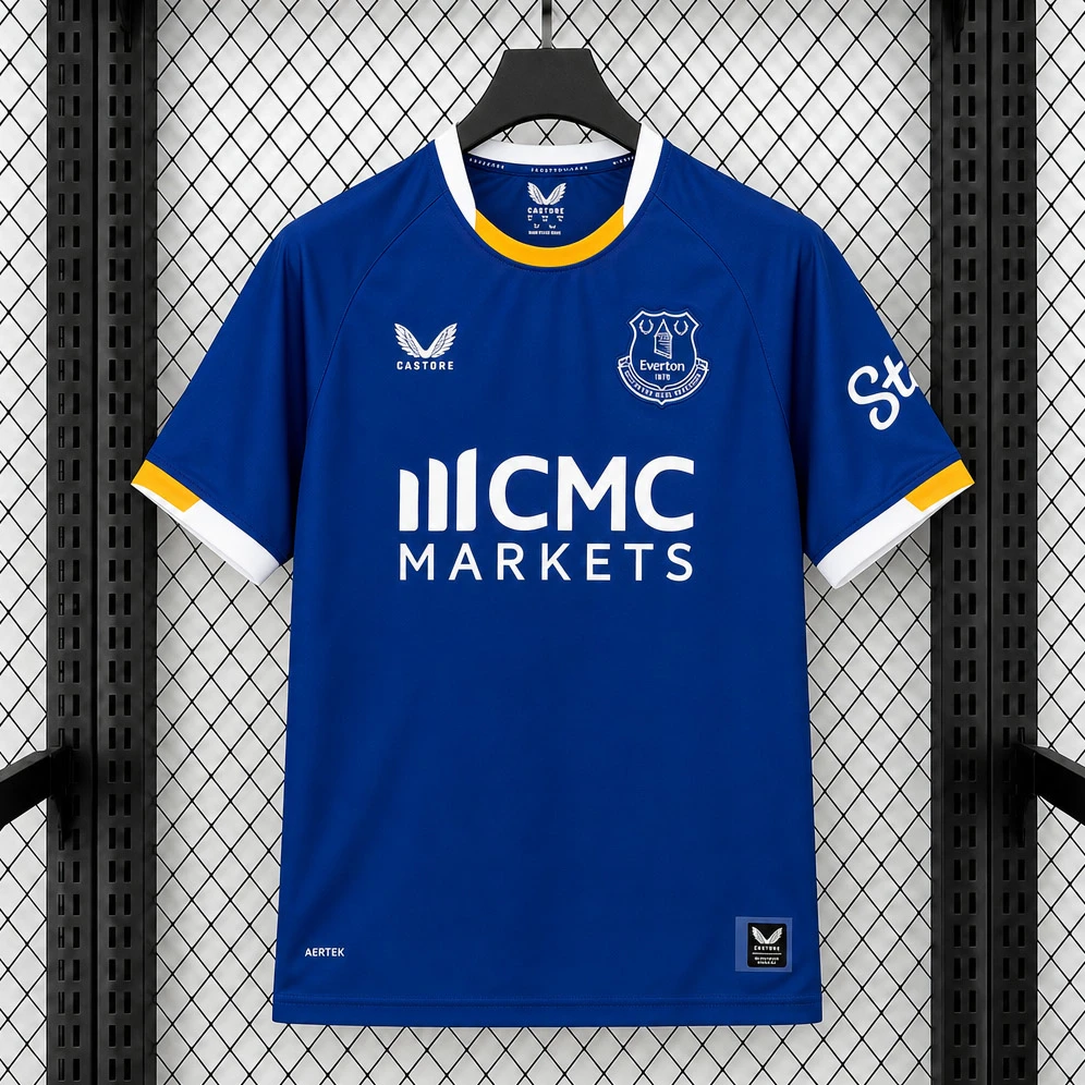 26/27 Everton Home Soccer Jersey