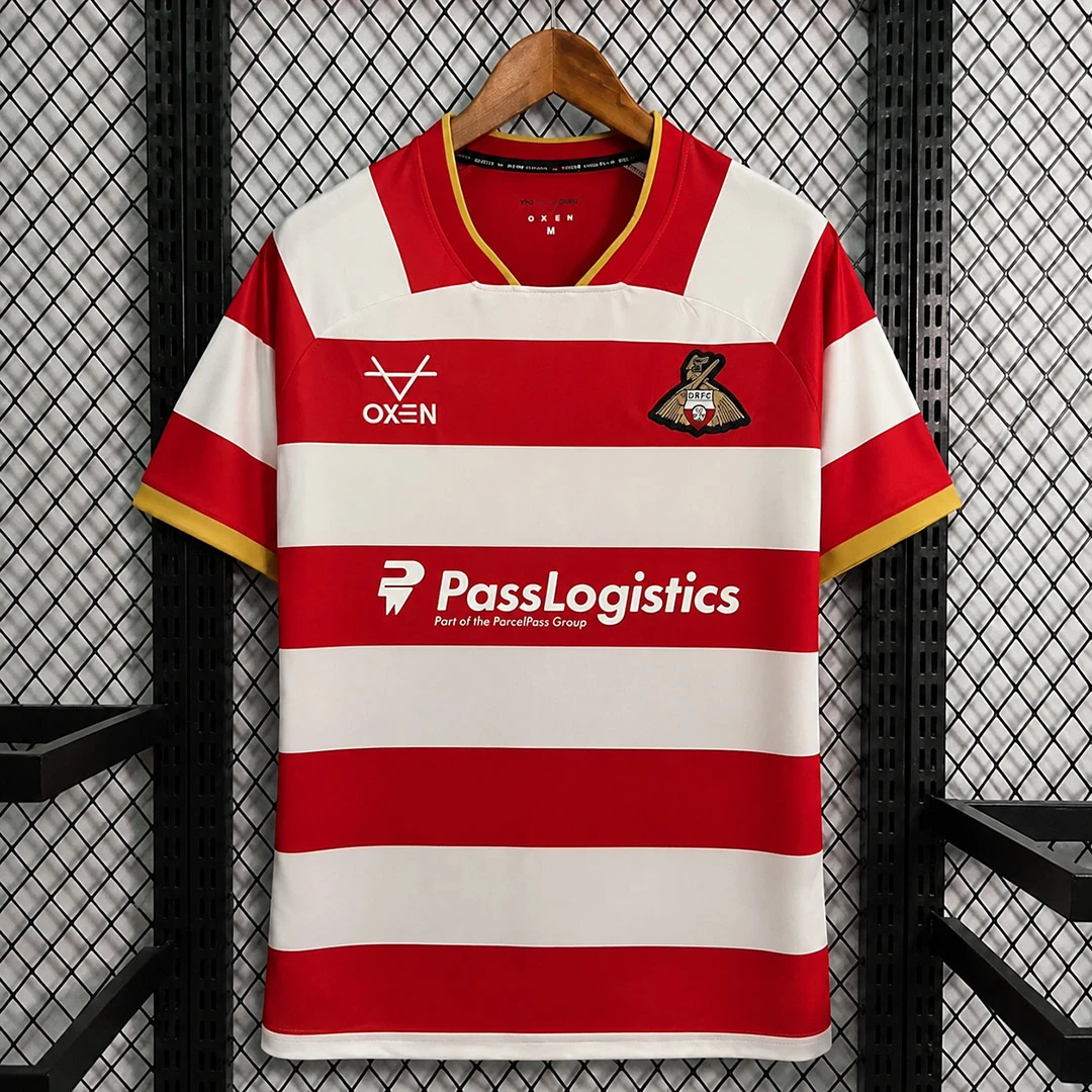 26/27 Doncaster Rovers Home Soccer Jersey