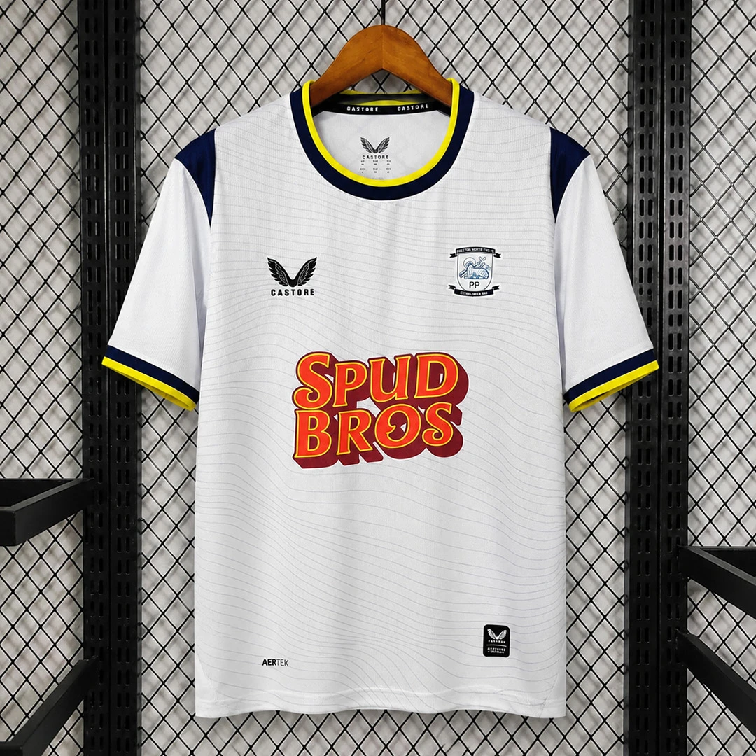 26/27 Preston North End Home Soccer Jersey