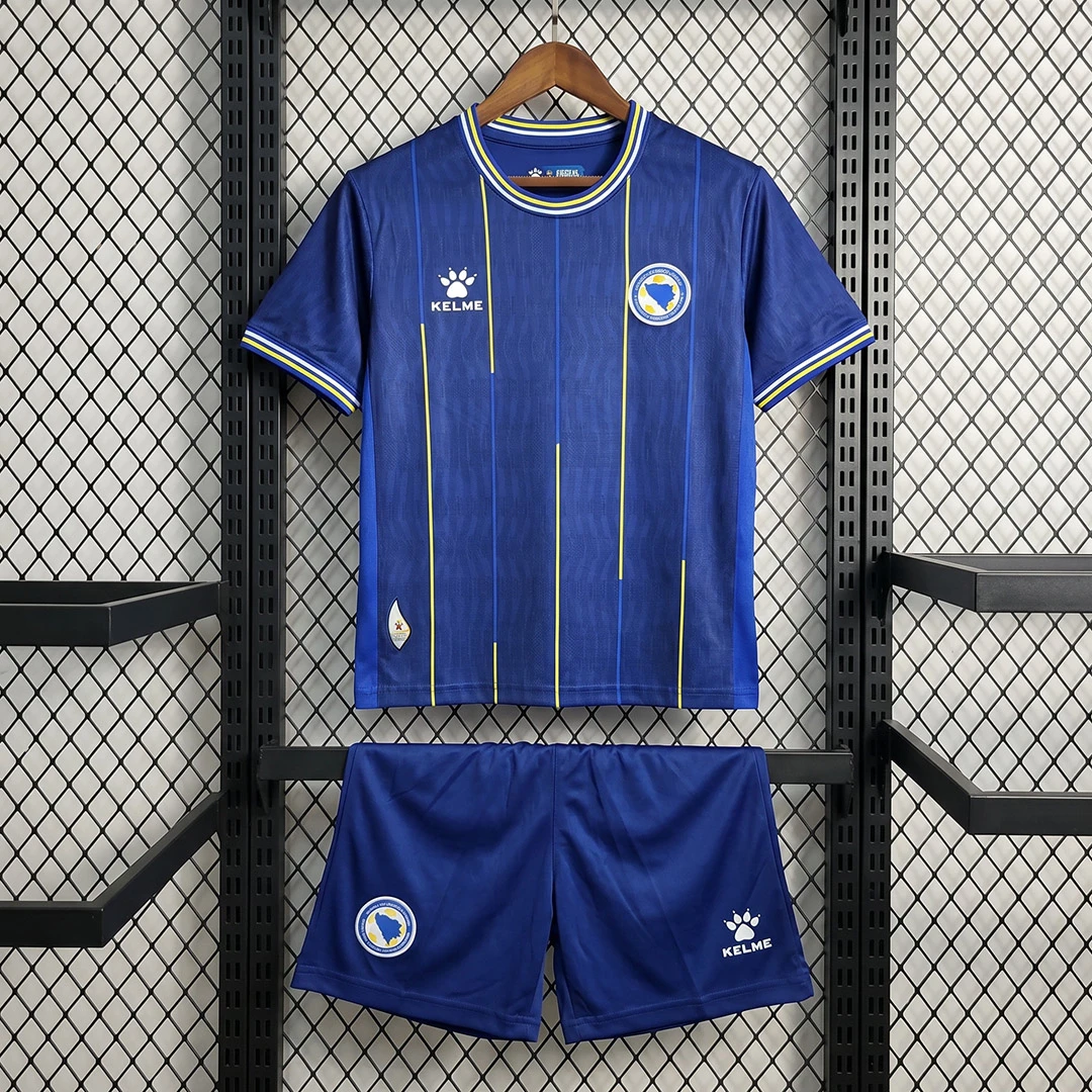 2026 Bosnia and Herzegovina Home Kids Soccer Jersey