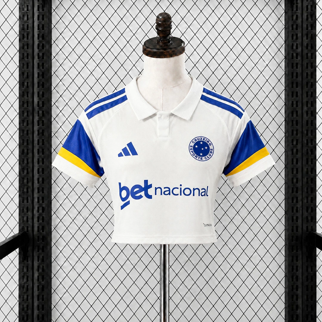 2026 Cruzeiro Third Women Crop Jersey