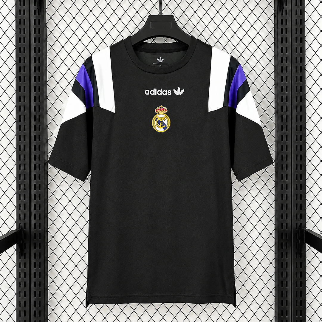 26/27 Real Madrid EQT Black Soccer Jersey