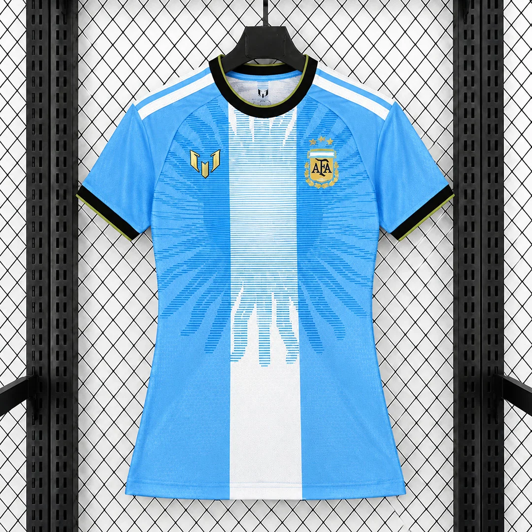 2026 Argentina MESSI Tribute Women Soccer Jersey