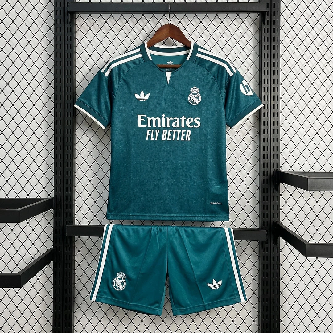 26/27 Real Madrid Away Kids Soccer Jersey