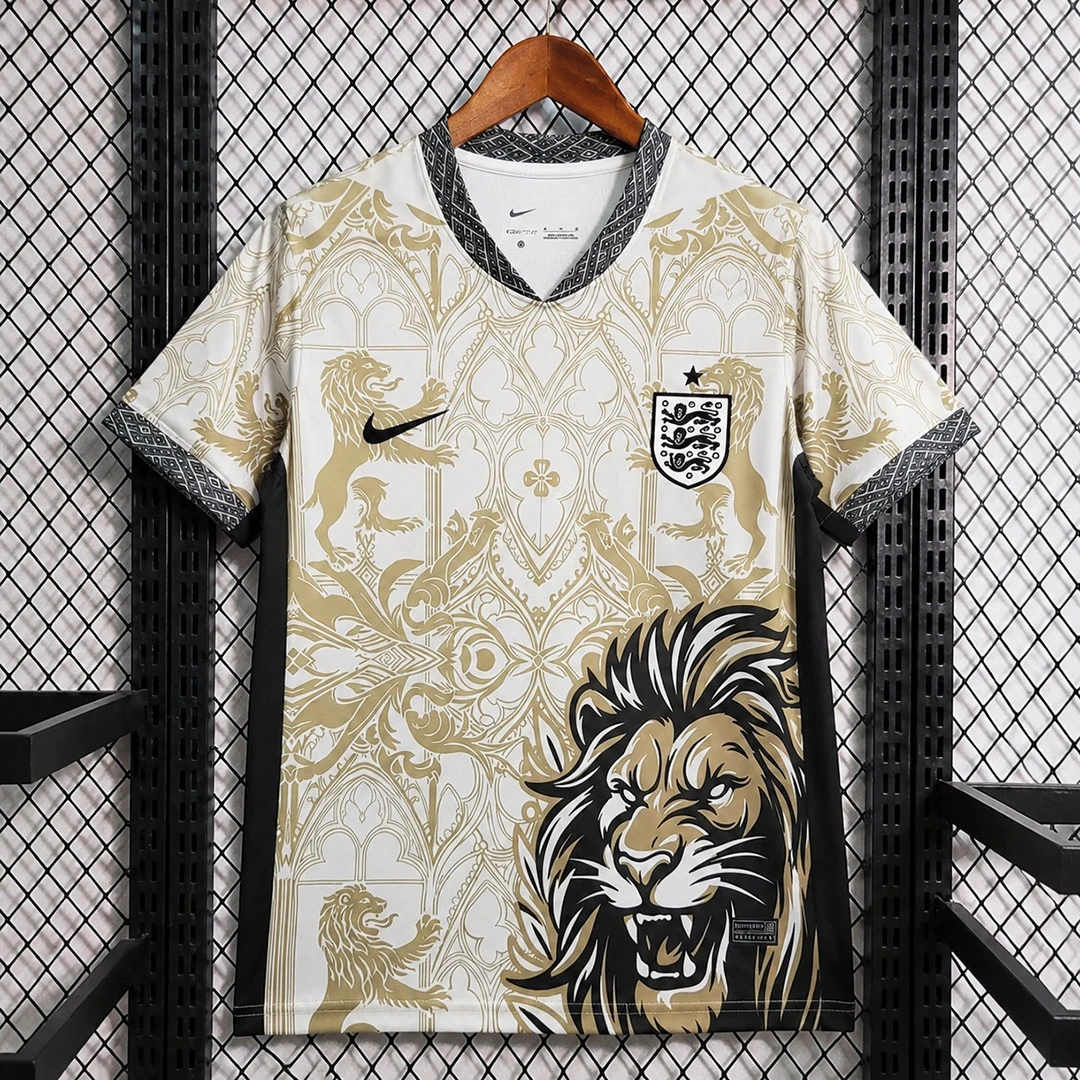 2026 England Special Edition Lionesses Pre-Match Soccer Jersey Created to Celebrate 500th Game