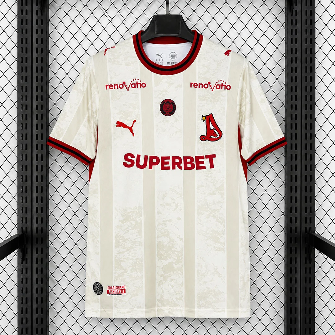 26/27 Dinamo Bucuresti Away Soccer Jersey