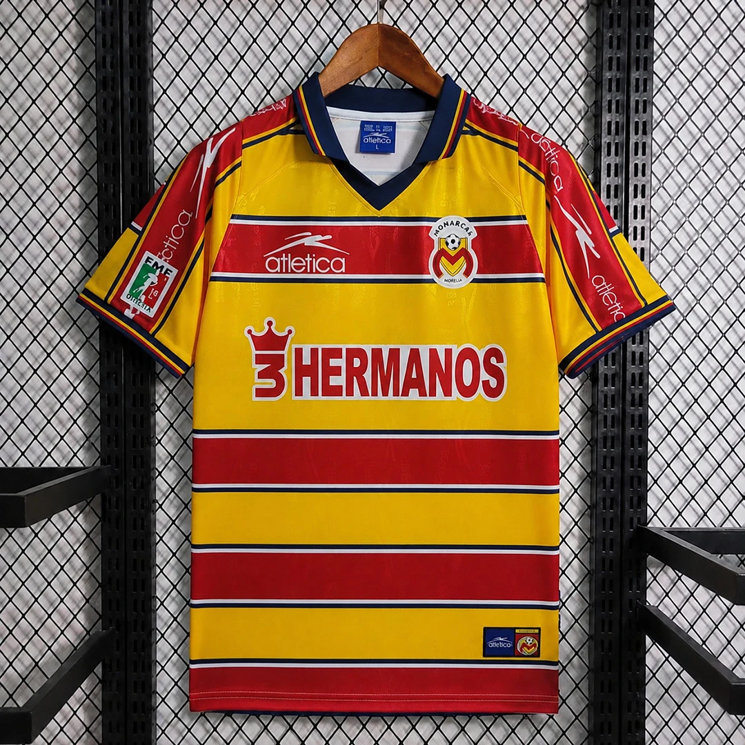 99/00 Atletico Morelia Home Retro Soccer Jersey