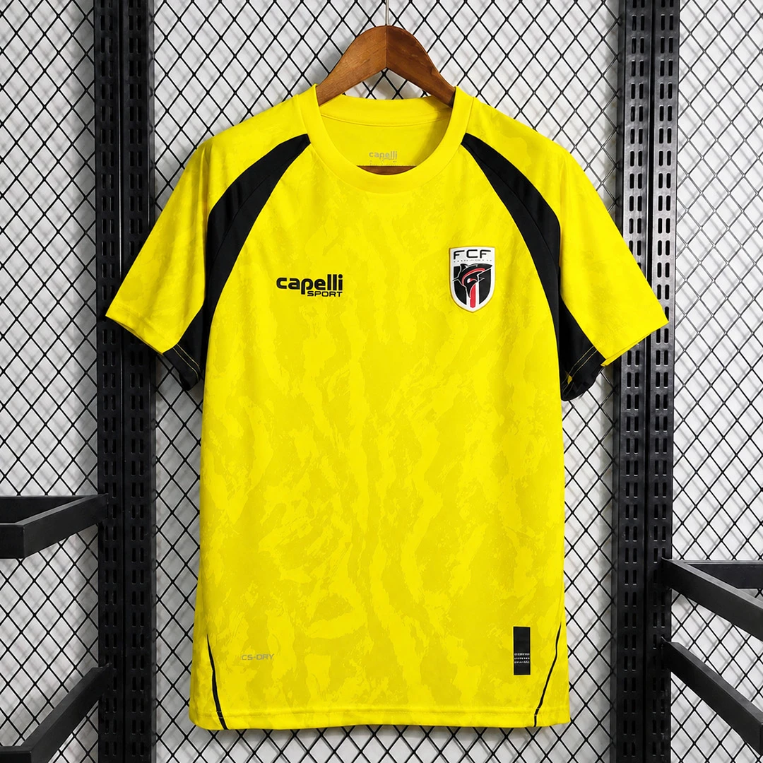 2026 Cape Verde Goalkeeper Yellow Soccer Jersey