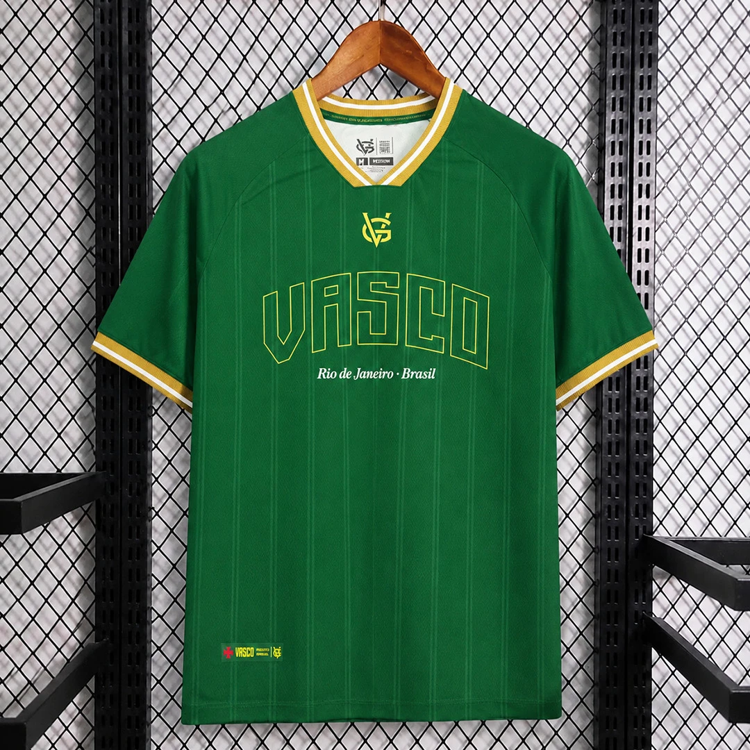 2026 Da Gama Canaria da Colina Special Edition Yellow Soccer Jersey