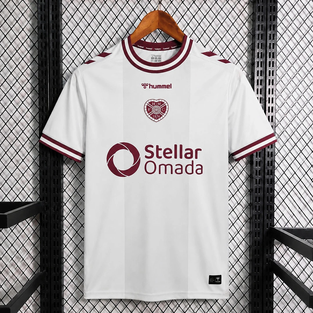 26/27 Heart of Midlothian FC Away Soccer Jersey
