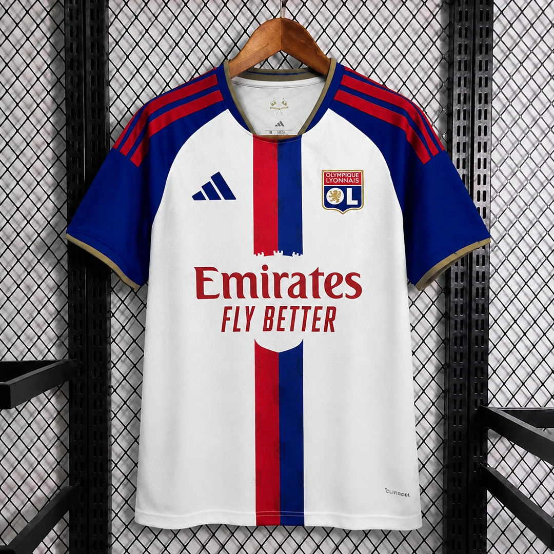 26/27 Lyon Home Soccer Jersey