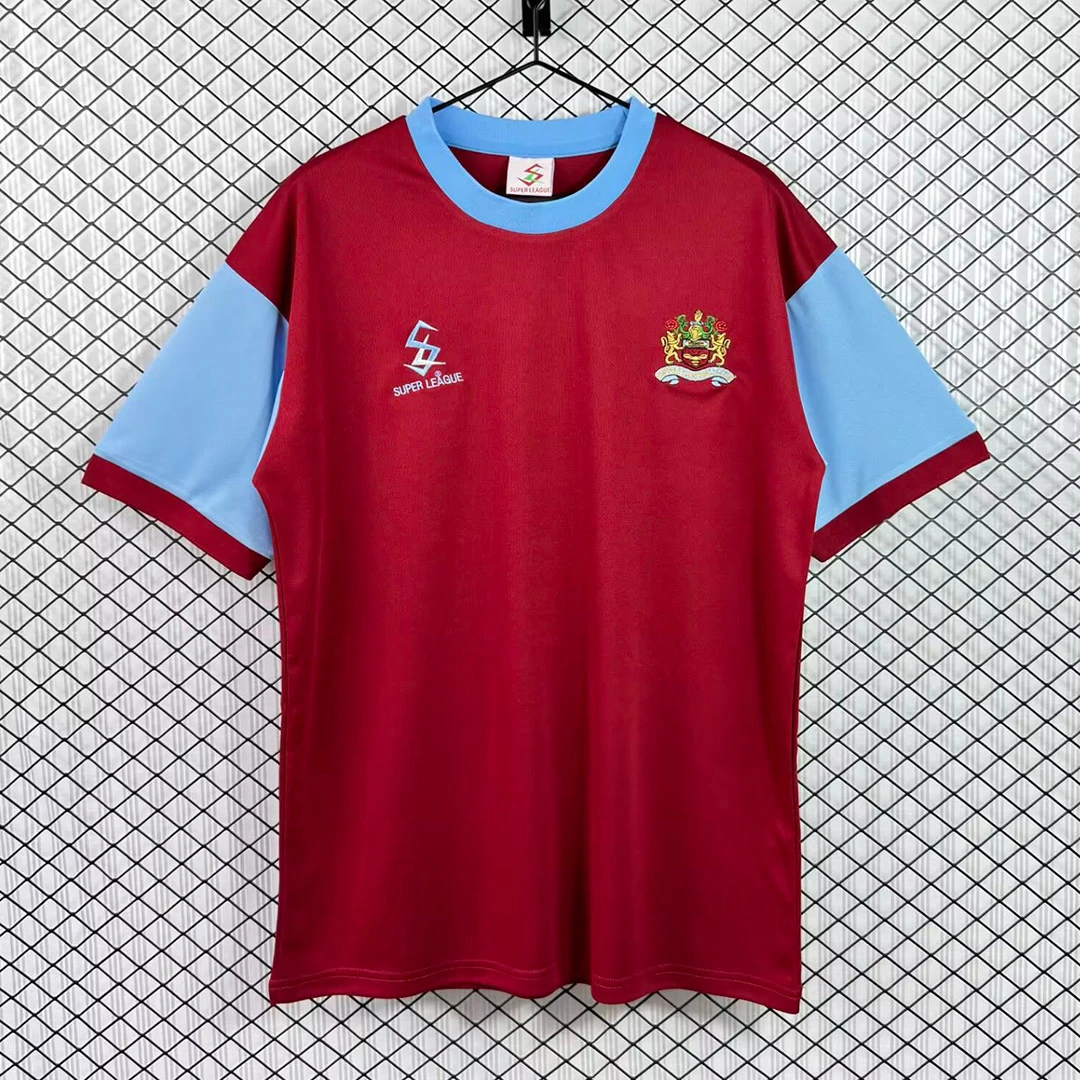 00/01 Burnley Home Retro Soccer Jersey