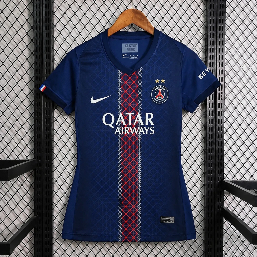 26/27 PSG Home 2 Stars Women Soccer Jersey