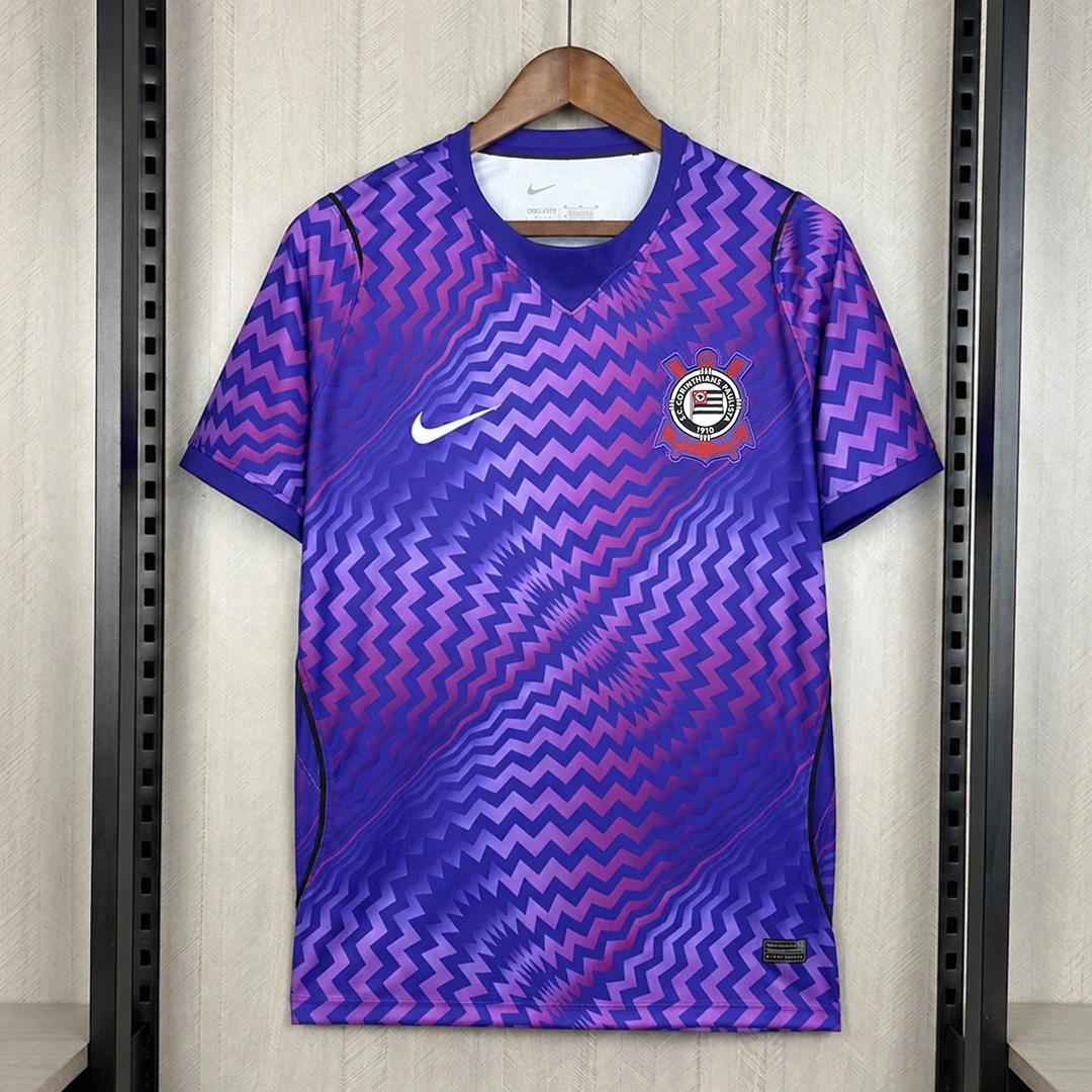 2026 Corinthians Goalkeeper 2 Purple Soccer Jersey