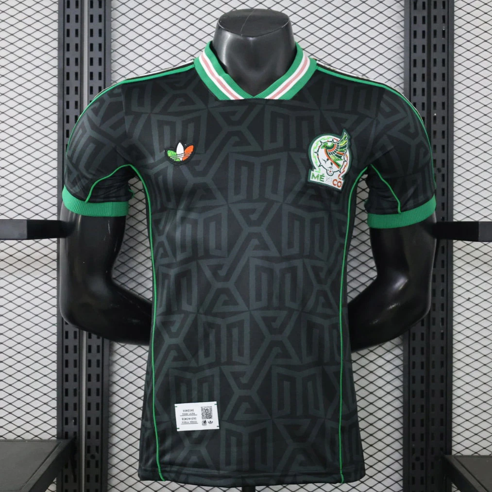 2026 Mexico x Someone Somewhere Lifestyle Black Player Version Soccer Jersey