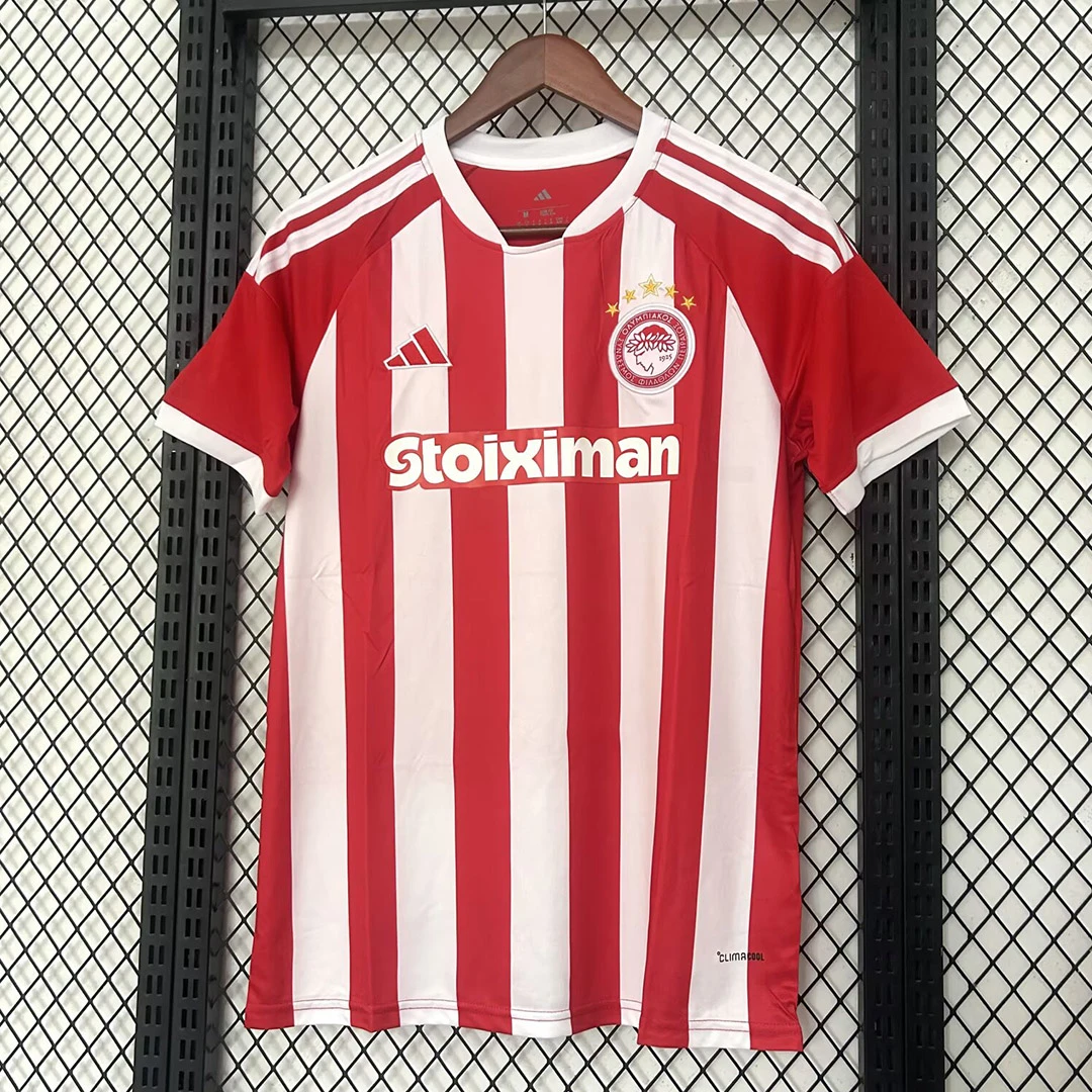 26/27 Olympiacos Home Soccer Jersey