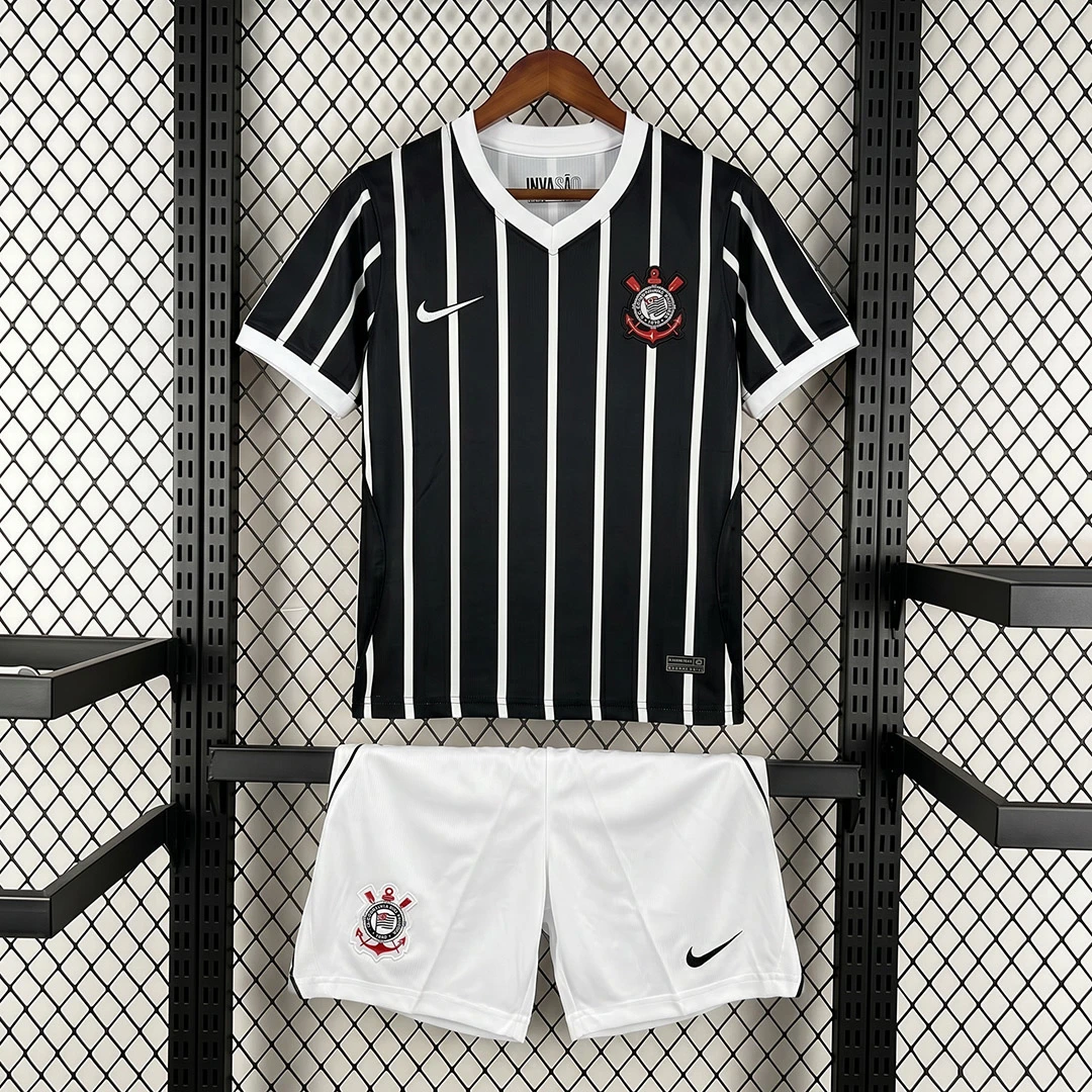 2026 Corinthians Away Kids Soccer Jersey