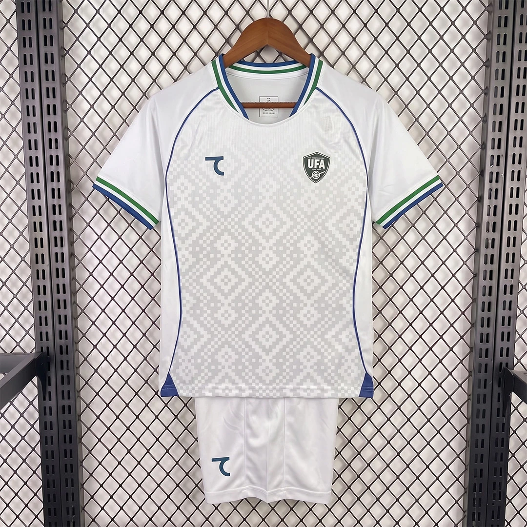 2026 Uzbekistan Away Kids Soccer Jersey