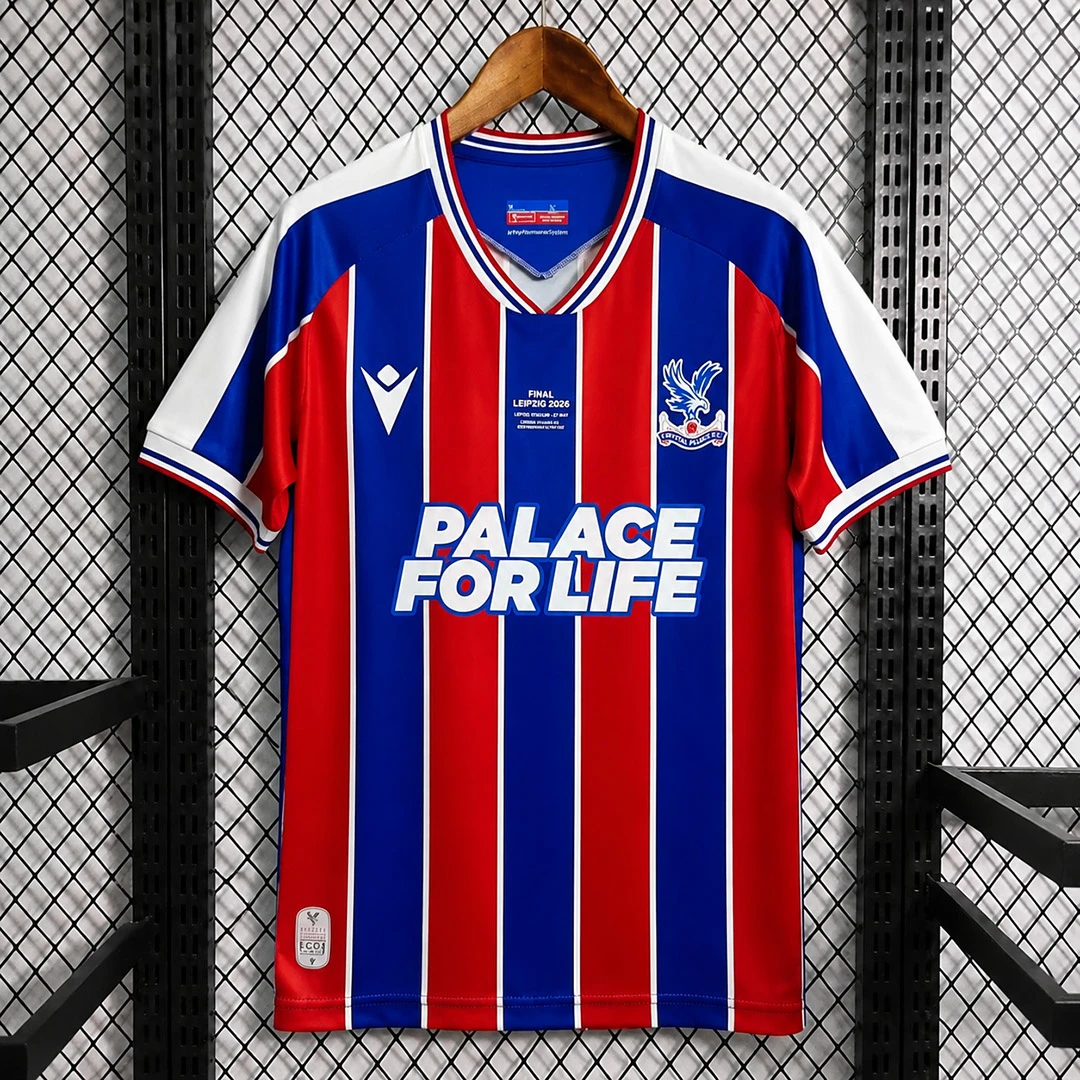 25/26 Crystal Palace Home UEFA Conference League Final Version Soccer Jersey