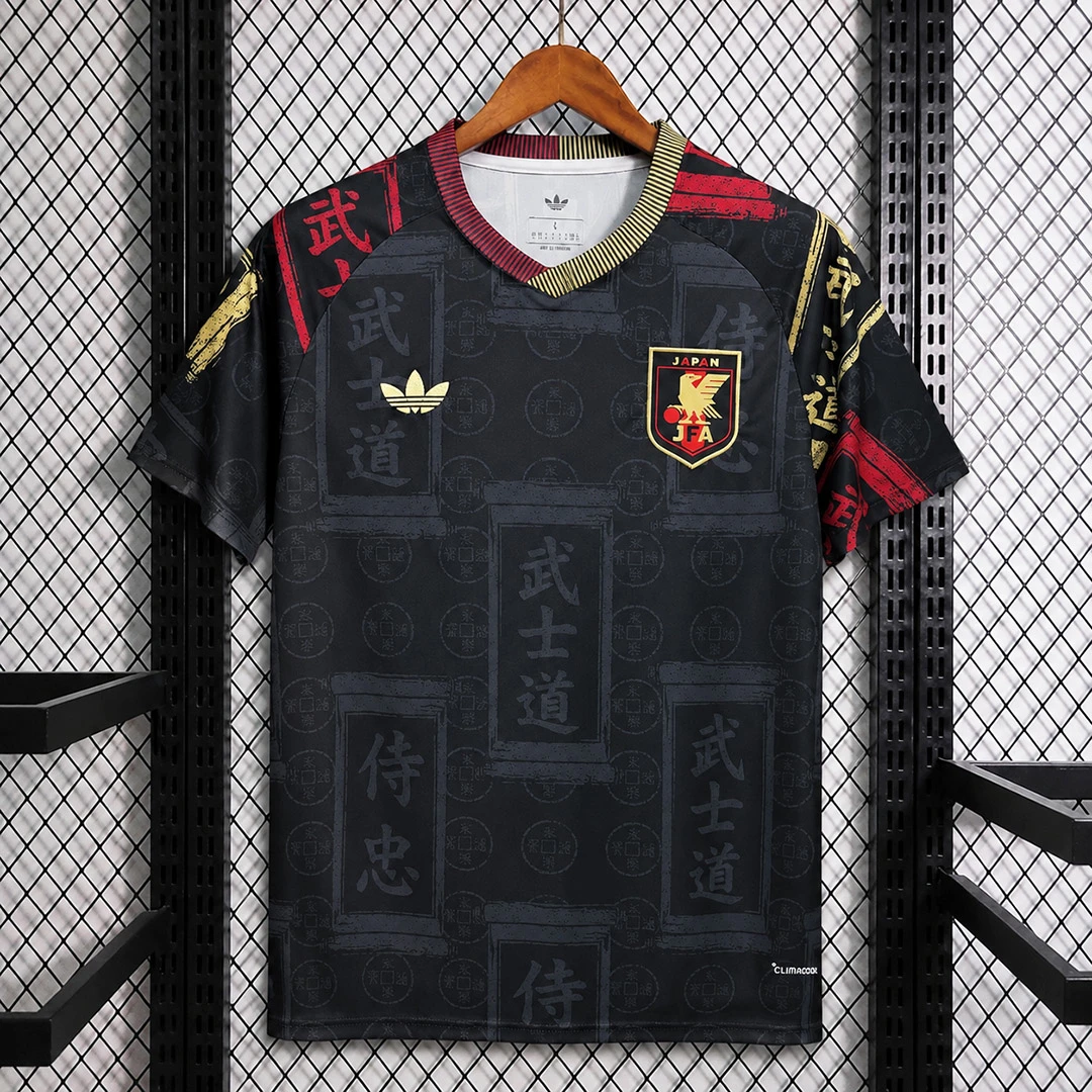 2026 Japan Concept Edition Bushido Samurai Black Soccer Jersey