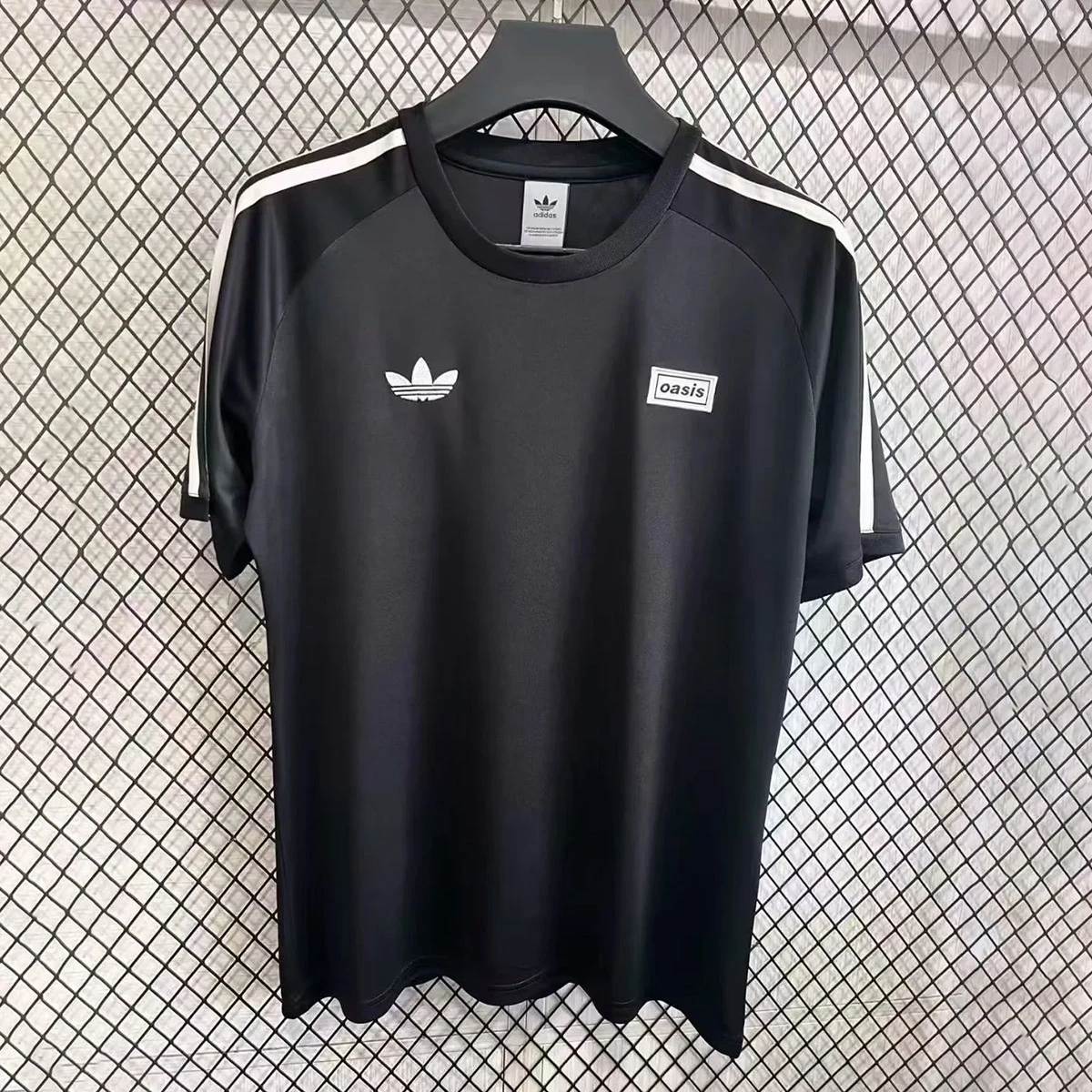 Adidas x Oasis Black White T-Shirt