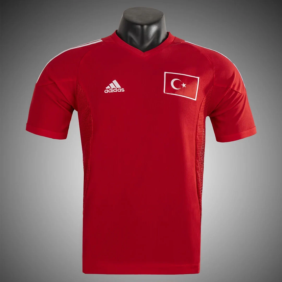 2002 Turkey Home Retro Soccer Jersey