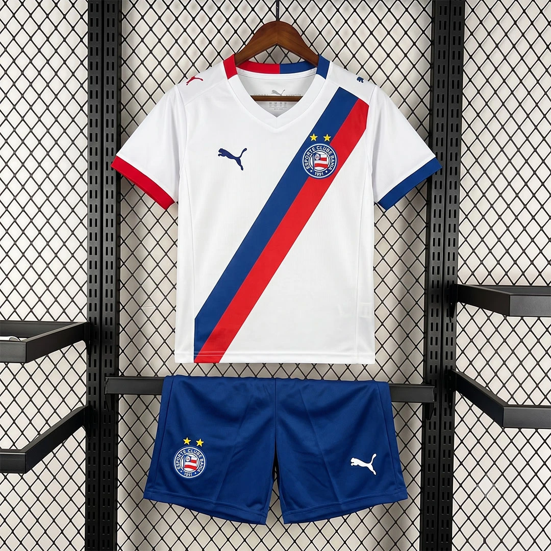 2026 Bahia Home Kids Soccer Jersey Size 16-28