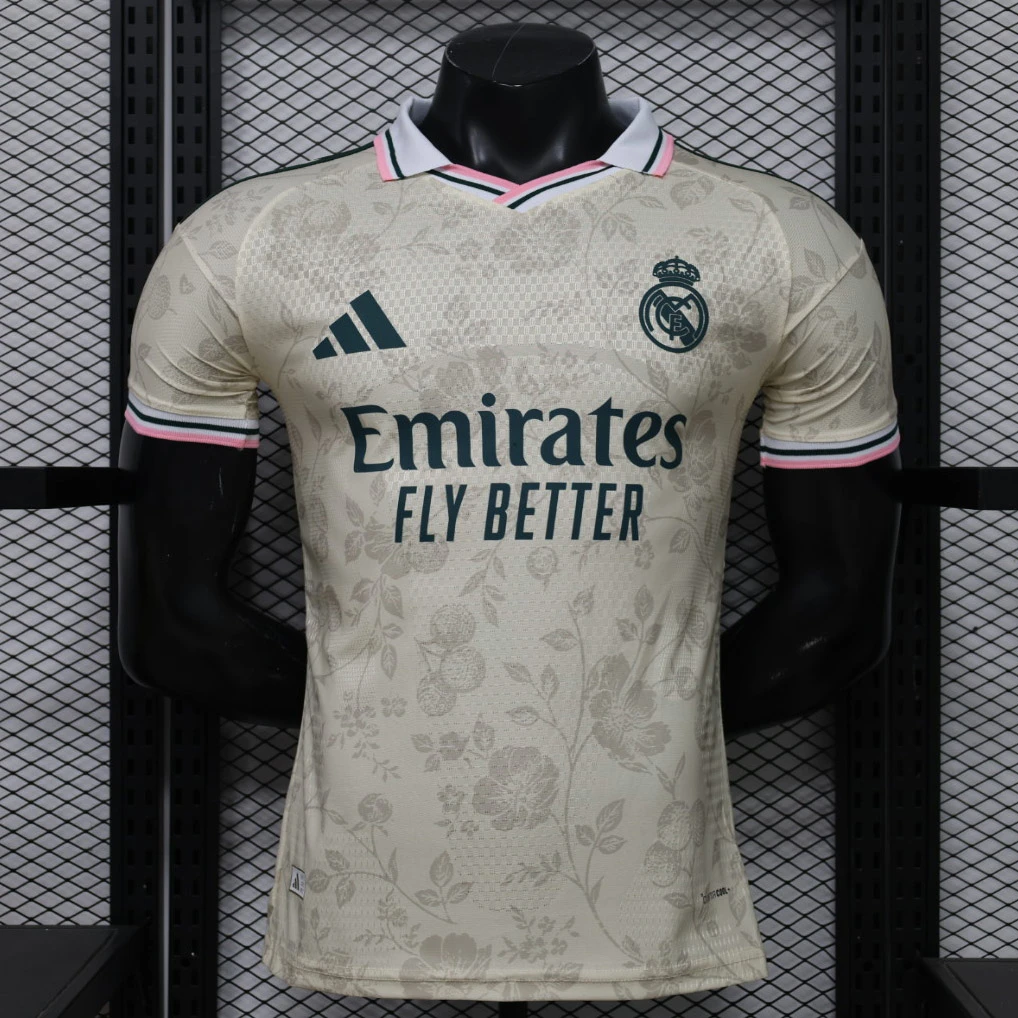 26/27 Real Madrid Special Player Version Cream Soccer Jersey