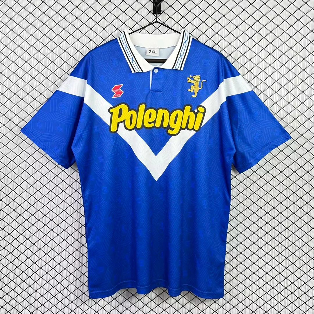 95/96 Brescia Home Retro Soccer Jersey