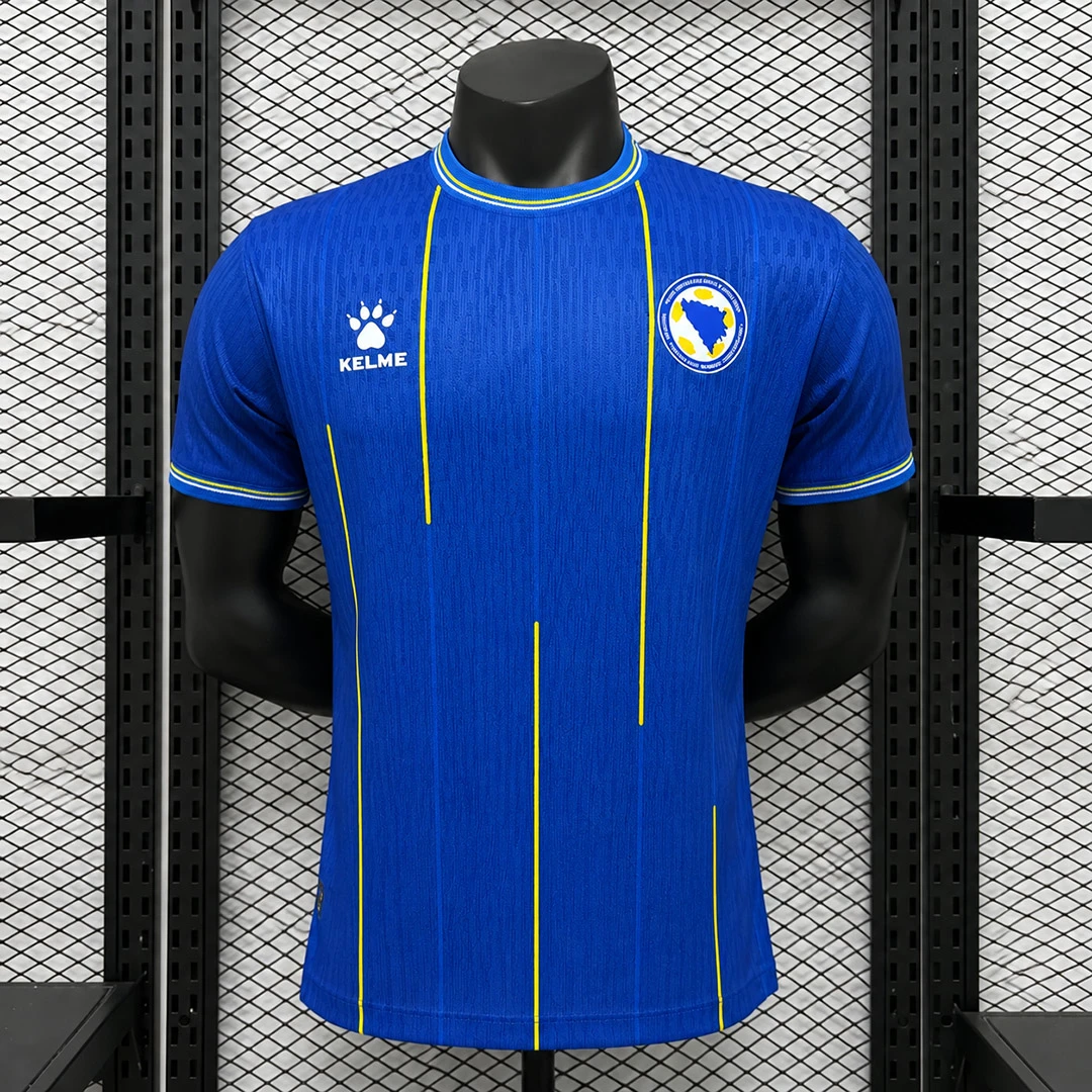 2026 Bosnia and Herzegovina Home Player Version Soccer Jersey