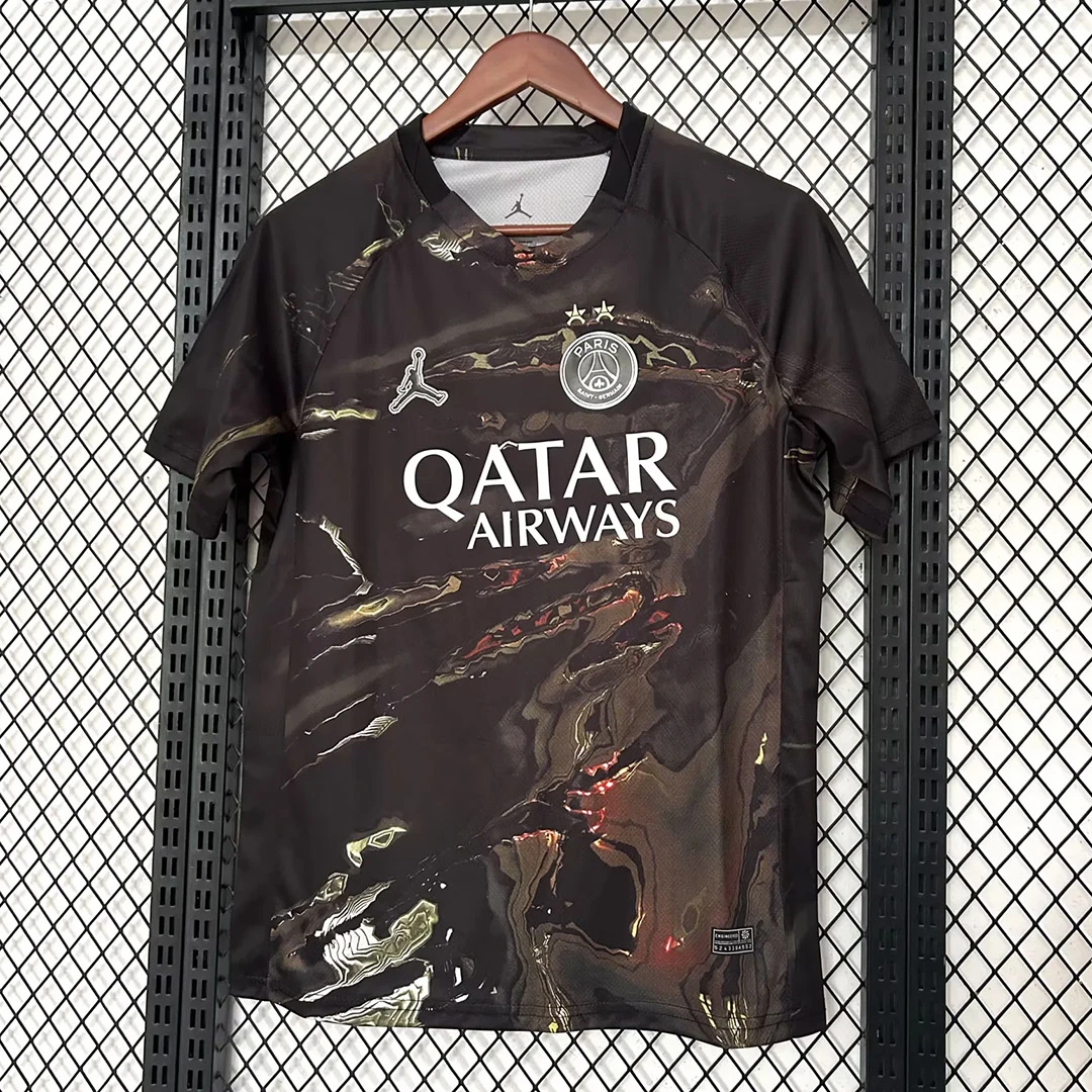 25/26 PSG Fifth 2 Stars Soccer Jersey