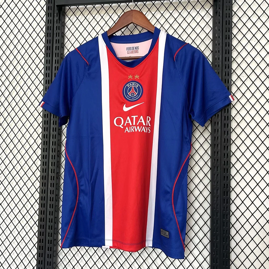 26/27 PSG Home 2 Stars Soccer Jersey