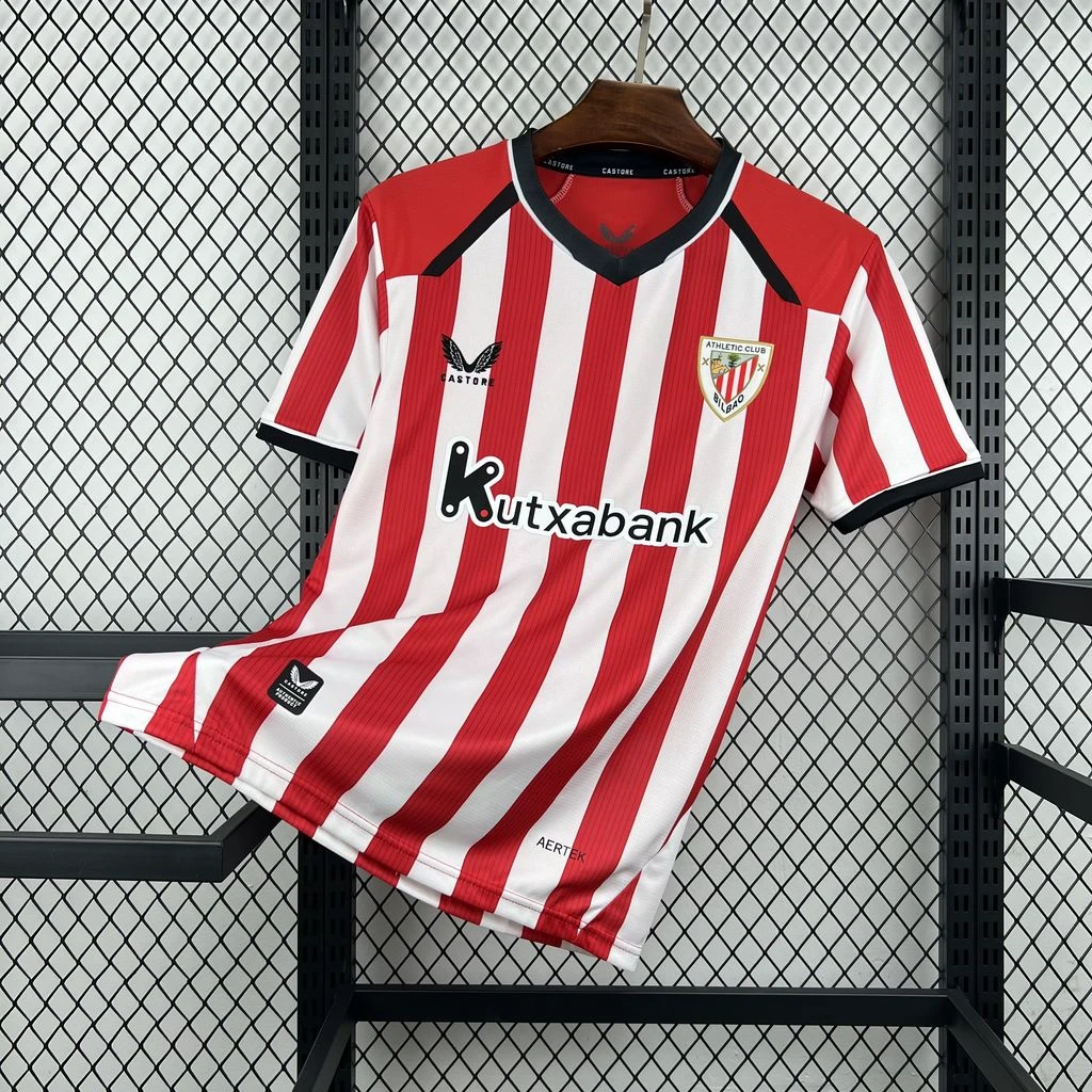 26/27 Athletic Club Bilbao Home Soccer Jersey