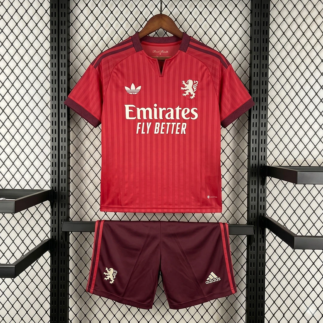 26/27 Lyon Away Kids Soccer Jersey Size 16-28