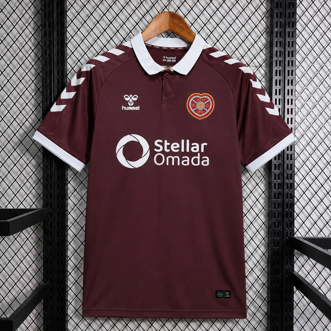 26/27 Heart of Midlothian FC Home Soccer Jersey