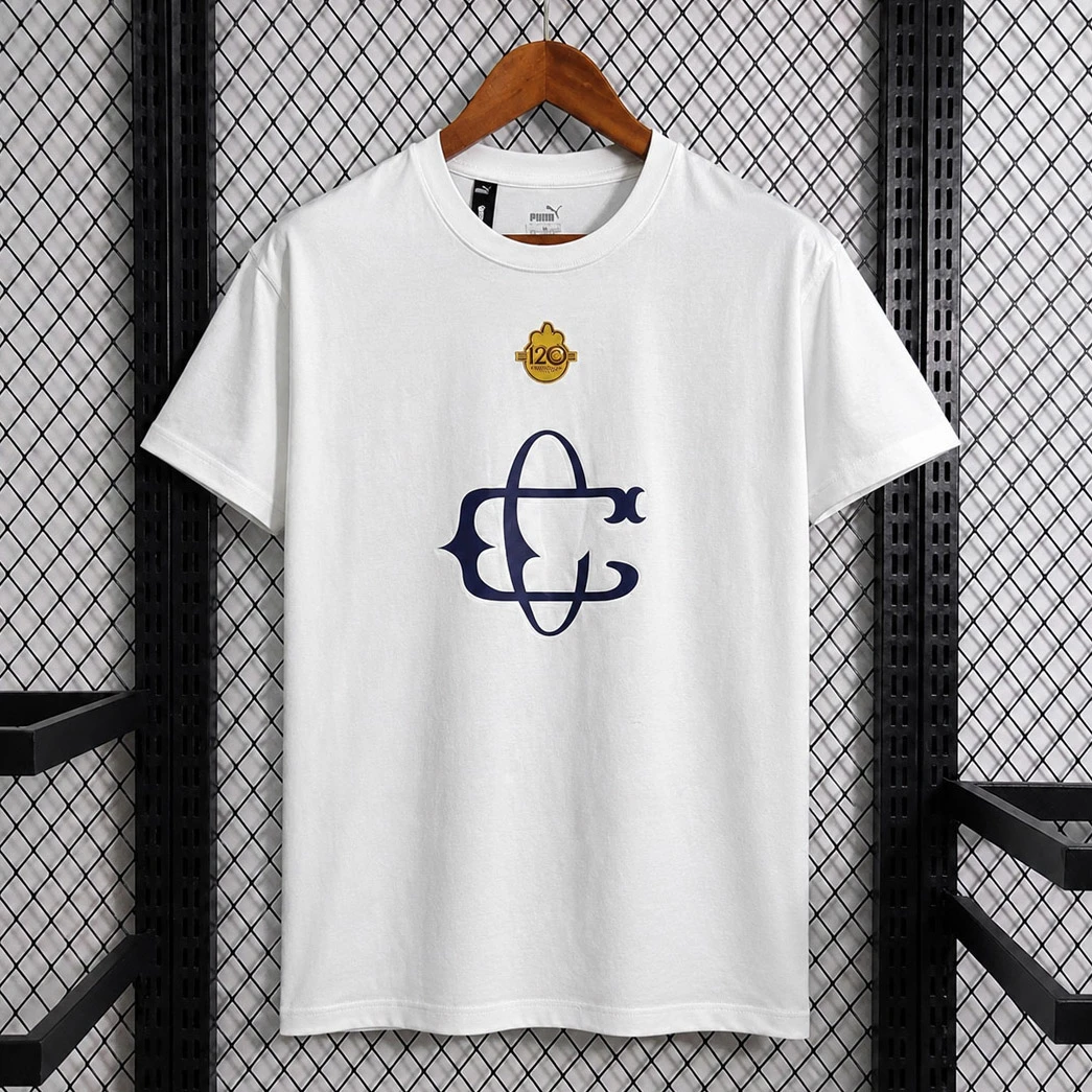 2026 Chivas 120 Years Anniversary White Cotton T-Shirt