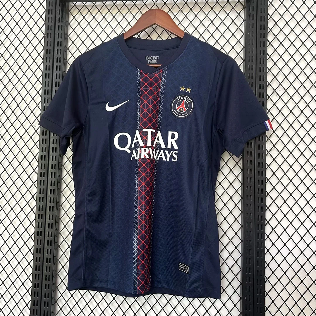 25/26 PSG Home 2 Stars Soccer Jersey