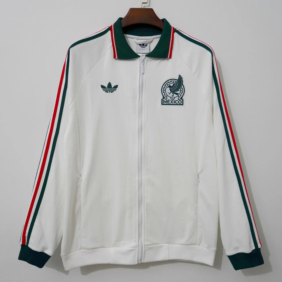 2026 Mexico Away White Windbreaker