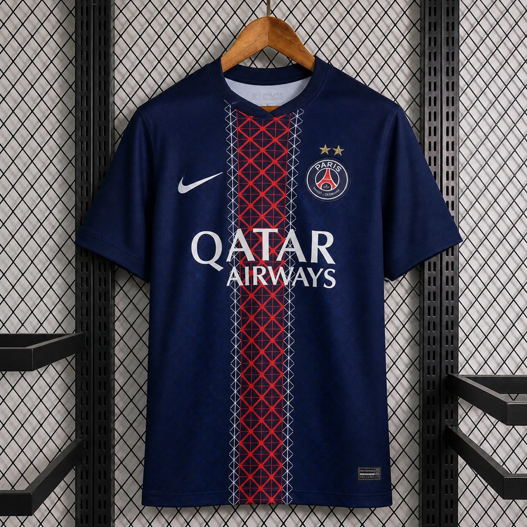 25/26 PSG Home Champion Winner Version Soccer Jersey