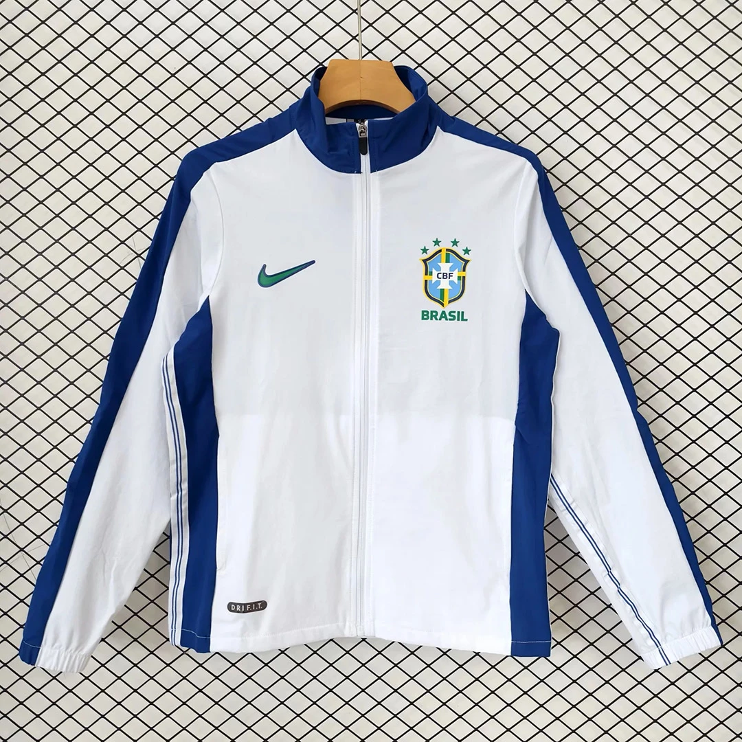 1998 Brazil White Windbreaker