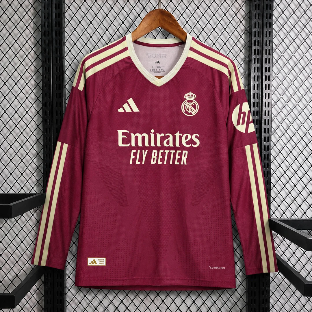 26/27 Real Madrid Third Long Sleeve Soccer Jersey